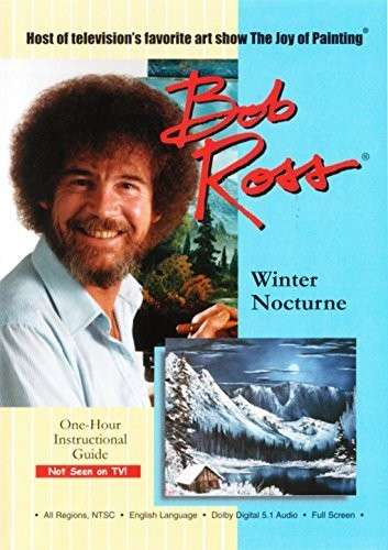 Cover for Bob Ross the Joy of Painting: Winter Nocturne (DVD) (2014)