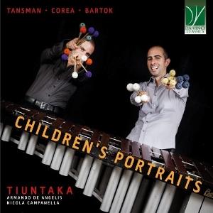 Cover for Tiuntaka · Tansman, Corea &amp; Bartók: Children's Portraits (CD) (2025)