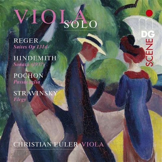 Solo Sonatas For Viola: Hindemith / Reger / Stravinsky - Christian Euler - Musik - MDG - 0760623216065 - 1 maj 2020