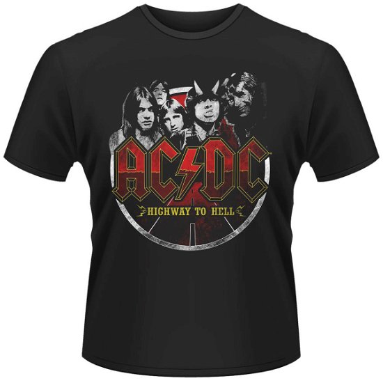 Cover for AC/DC · Band Cirlce -m/black- (T-shirt) [size M] (2016)