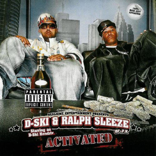 Cover for D · D-ski &amp; Ralph Sleaze - Activa (CD) (2017)