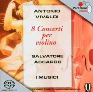 * Vivaldi: 8 Concerti Per Violino - Accardo,Salvatore/I Musici - Musik - Pentatone - 0827949013065 - 1. juli 2004