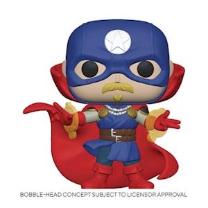 Cover for Marvel: Funko Pop! · Infinity Warps - Soldier Supreme (Bobble-Head) (Vinyl Figure 858) (MERCH) (2021)