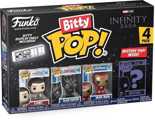 Marvel- Loki 4pk - Funko Bitty Pop!: - Merchandise - Funko - 0889698715065 - 15. August 2023