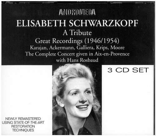 Cover for Schwarzkopf · Elisabeth Schwarzkopf (CD) [Box set] (2012)