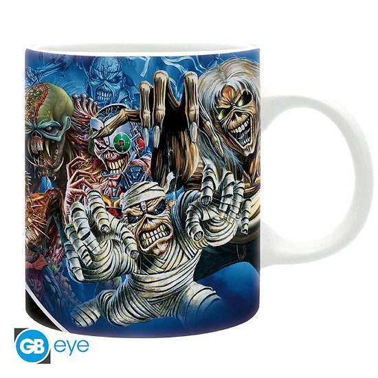 Cover for Iron Maiden: GB Eye · IRON MAIDEN - Mug - 320 ml - Eddie - subli - with (Spielzeug)