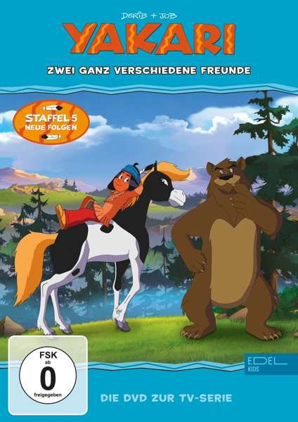 Cover for Yakari · Yakari-zwei Verschiedene Freunde (37)-dvd (DVD) (2019)