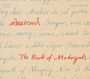Cover for Amarcord · Book Of Madrigals (CD) (2007)