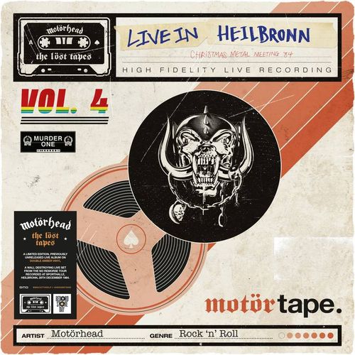 Lost Tapes Vol.4 (Live in Helbronn 1984) - Motörhead - Musique - BMG RIGHTS MANAGEMENT - 4050538875065 - 22 avril 2023