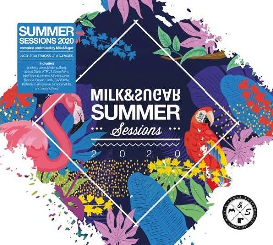 Cover for Various Artists · Summer Sessions 2020 by Milk &amp; Sugar (CD) [Digipak] (2020)