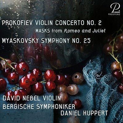 Cover for Nebel, David / Daniel Huppert / Bergische Symphoniker · Prokofiev / Myaskosvky: Symphony No. 25 in D Flat Major; (CD) (2022)