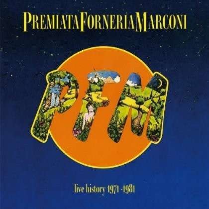 Cover for P.f.m. ( Premiata Forneria Marconi ) · Live History 1971-78 (CD) [Japan Import edition] (2014)