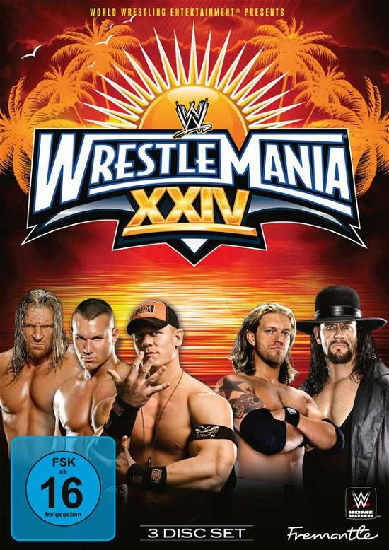 Cover for Wwe · Wwe: Wrestlemania 24 (DVD) (2021)