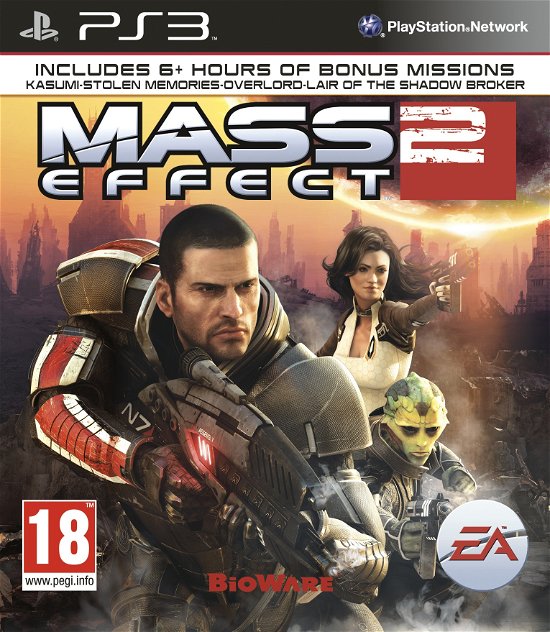 Cover for Spil-playstation 3 · Spil-playstation 3 - Mass Effect 2 (-) (PS1) (2011)