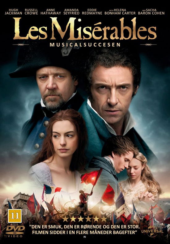 Les Misérables - Film - Film - PCA - UNIVERSAL PICTURES - 5050582932065 - 23. juli 2013