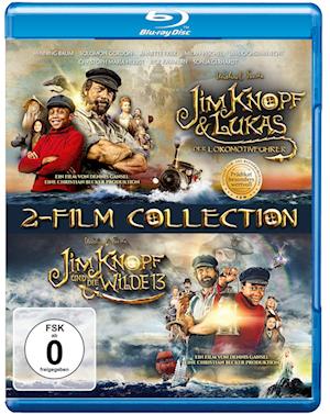 Cover for Henning Baum,solomon Gordon,uwe Ochsenknecht · Jim Knopf &amp; Lukas Der Lokomotivführer+jim... (Blu-ray) (2021)