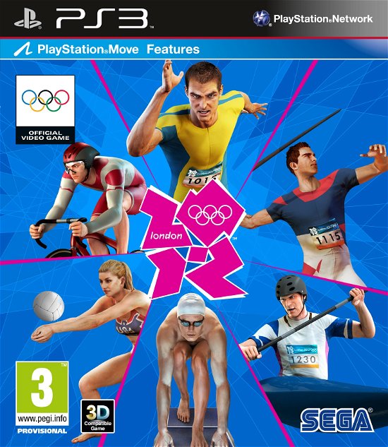 Cover for Sega Games · London 2012: The Official Video Game of the Olympic Games (PS3) (2012)