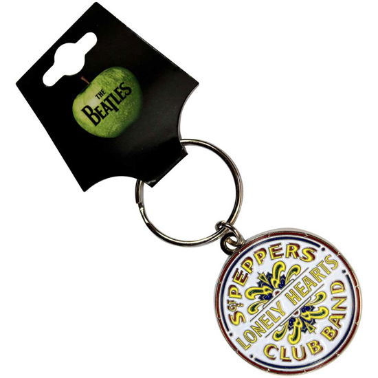 The Beatles Keychain: Sgt Pepper (Enamel In-fill) - The Beatles - Merchandise - Apple Corps - Accessories - 5055295303065 - October 21, 2014