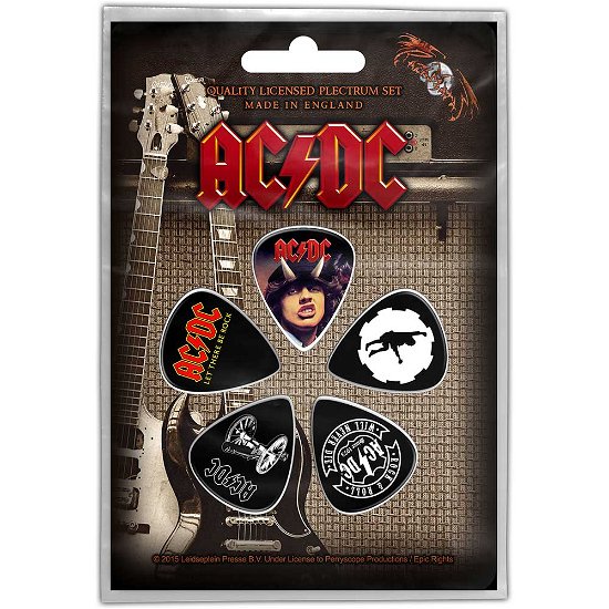 Cover for AC/DC · AC/DC Plectrum Pack: Highway / For Those / Let There (MERCH)