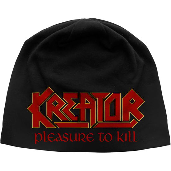 Cover for Kreator · Kreator Unisex Beanie Hat: Pleasure To Kill (CLOTHES) [Black - Unisex edition]