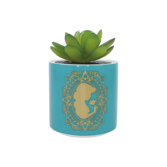 Cover for Disney: Half Moon Bay · DISNEY - Aladdin - Faux Plant Pot 6.5cm (Turquoise (Toys)