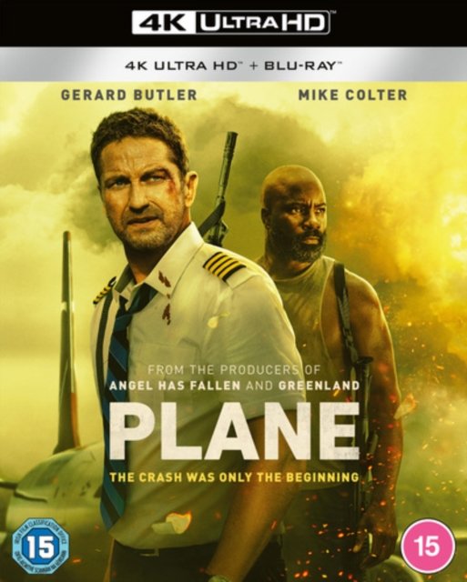 Plane - Plane Uhd - Filmes - LIONSGATE - 5055761916065 - 24 de abril de 2023