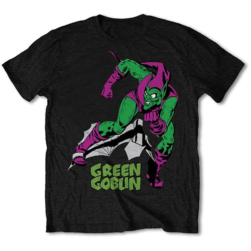 Marvel Comics Unisex T-Shirt: Green Goblin - Marvel Comics - Marchandise - Bravado - 5055979915065 - 