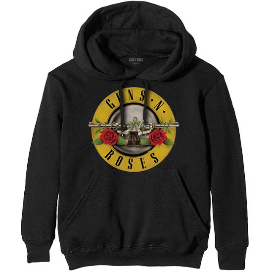 Cover for Guns N' Roses · Guns N' Roses Unisex Pullover Hoodie: Classic Logo (Hoodie) [size S] [Black - Unisex edition] (2019)