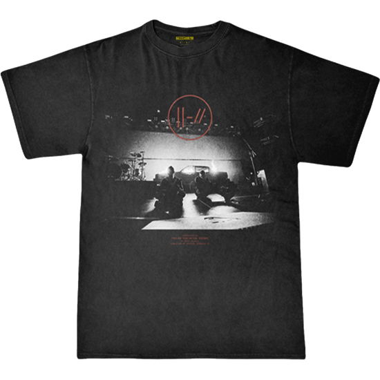 Twenty One Pilots Unisex T-Shirt: Dark Stage - Twenty One Pilots - Marchandise -  - 5056368646065 - 