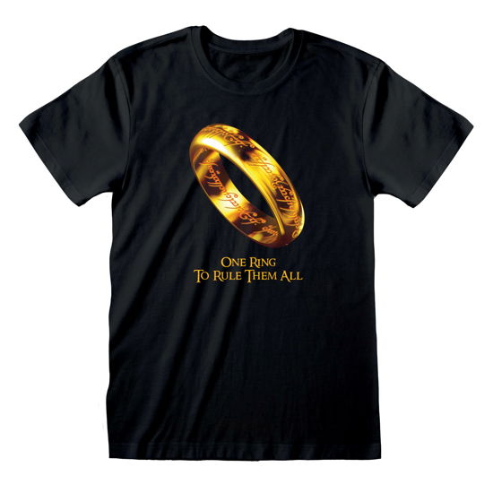 Lord Of The Rings: One Ring To Rule Them All (T-Shirt Unisex Tg. 2XL) - Lord Of The Rings - Gadżety -  - 5056463462065 - 