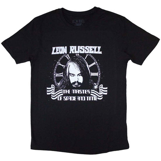 Leon Russel Unisex T-Shirt: Space & Time - Leon Russel - Merchandise -  - 5056737255065 - 