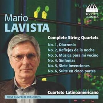 Cover for Lavista / Cuarteto Latinoamericano / Bitran · Complete String Quartets (CD) (2011)