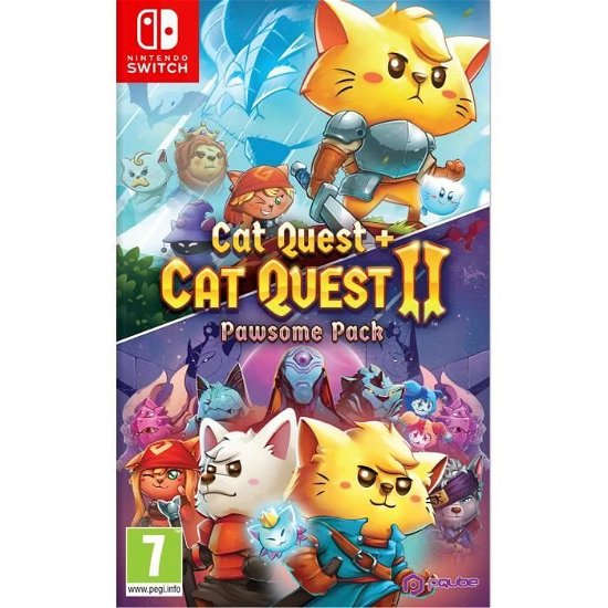 Cover for PQube · Cat Quest &amp; Cat Quest II: Pawsome Pack (SWITCH) (2020)