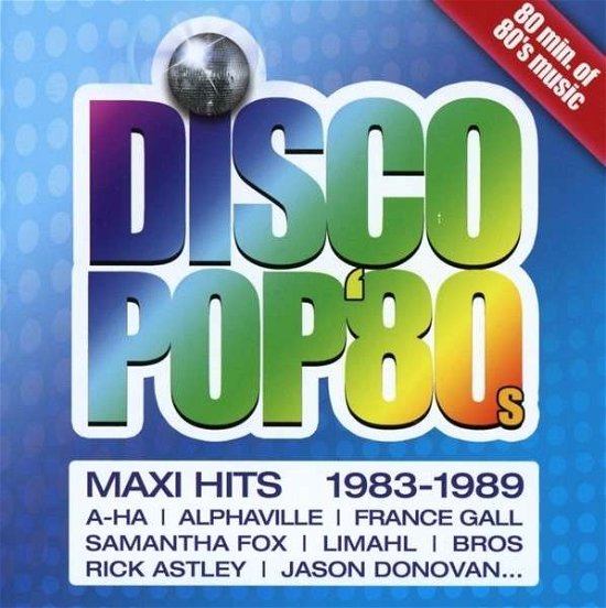 Cover for Válogatás · Disco Pop '80s Maxi Hits 1. (CD) (2015)