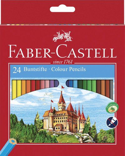 24 FABER-CASTELL CASTLE Buntstifte farbsortiert - Faber-castell - Merchandise -  - 7891360580065 - December 1, 2020