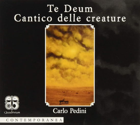 Cover for Carlo Pedini · Te Deum - Cantico Delle Creature (CD) (2020)