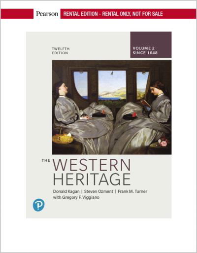 Cover for Donald Kagan · The Western Heritage, Volume 2 [RENTAL EDITION] (Paperback Book) (2019)