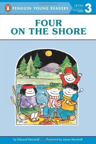 Cover for Edward Marshall · Four on the Shore (Penguin Young Readers, L3) (Paperback Book) [Reprint edition] (1994)