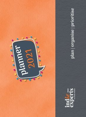 Cover for Ann Wilson · Pop Planner 2021 H/B Orange Cover (Hardcover Book) (2020)