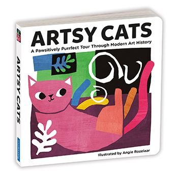 Artsy Cats Board Book - Mudpuppy - Livros - Galison - 9780735361065 - 16 de julho de 2019