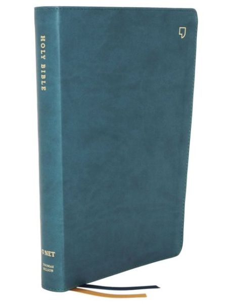 Net Bible, Thinline Large Print, Leathersoft, Teal, Indexed, Comfort Print Holy Bible - Thomas Thomas Nelson - Książki - Nelson Incorporated, Thomas - 9780785225065 - 1 października 2019