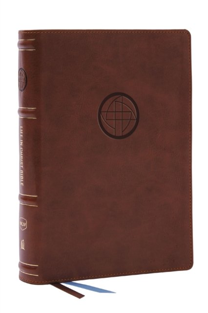 Cover for Thomas Nelson · Life in Christ Bible: Discovering, Believing, and Rejoicing in Who God Says You Are  (NKJV, Brown Leathersoft, Thumb Indexed, Red Letter, Comfort Print) (Läderbok) (2024)