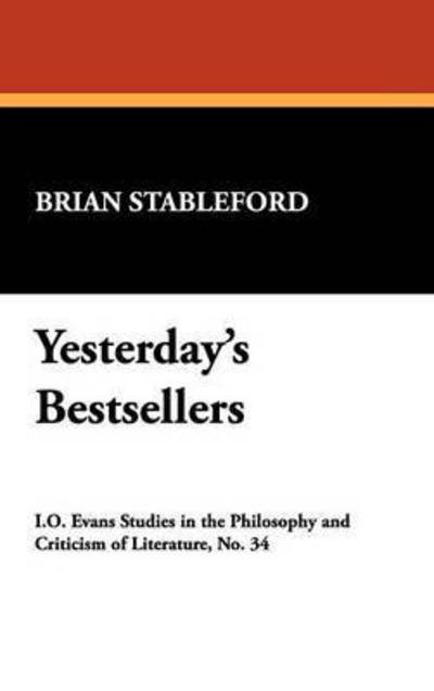 Cover for Brian M. Stableford · Yesterday's Bestsellers (Borgo Reference Guides,) (Gebundenes Buch) [1st edition] (2008)
