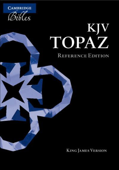 Cover for Cambridge Bibles · KJV Topaz Reference Edition, Brown Calf Split Leather, KJ874 (Skinnbok) (2022)