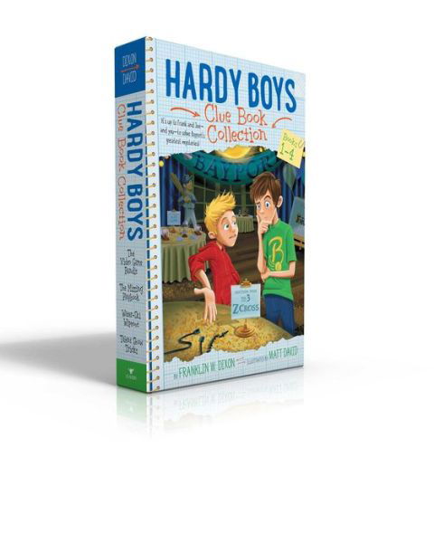 Hardy Boys Clue Book Collection Books 1-4 - Franklin W. Dixon - Książki - SIMON & SCHUSTER - 9781481489065 - 27 grudnia 2016