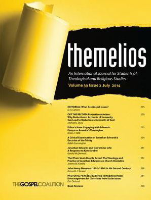 Cover for D a Carson · Themelios, Volume 39, Issue 2 (Paperback Bog) (2014)