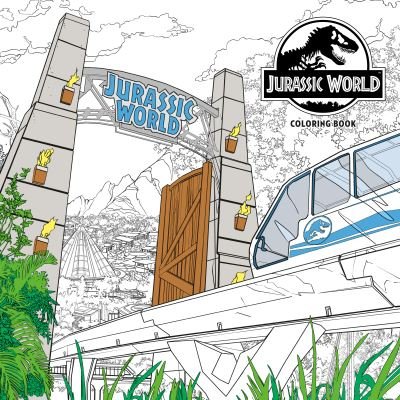Cover for NBC Universal · Jurassic World Adult Coloring Book (Paperback Book) (2019)