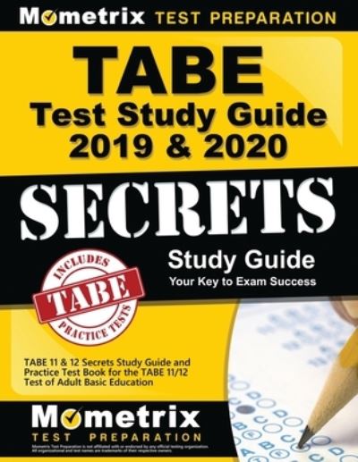 Cover for Mometrix Adult Education Test Team · Tabe Test Study Guide 2019 &amp; 2020 (Paperback Book) (2019)