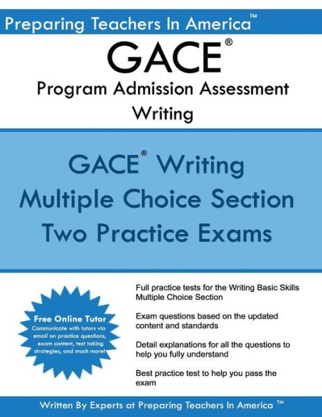 Cover for Preparing Teachers in America · GACE Writing Program Admission Assessment (Paperback Book) (2016)