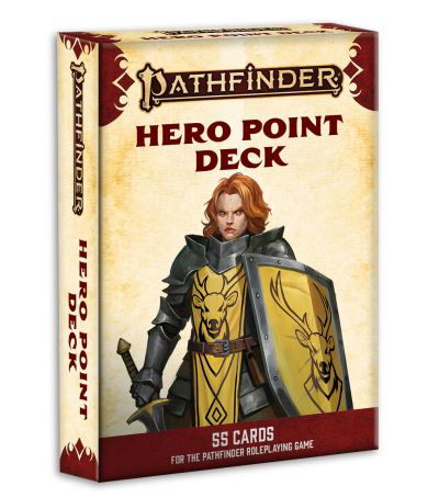 Pathfinder Hero Point Deck (P2) - Paizo Staff - Brætspil - Paizo Publishing, LLC - 9781640783065 - 28. december 2021